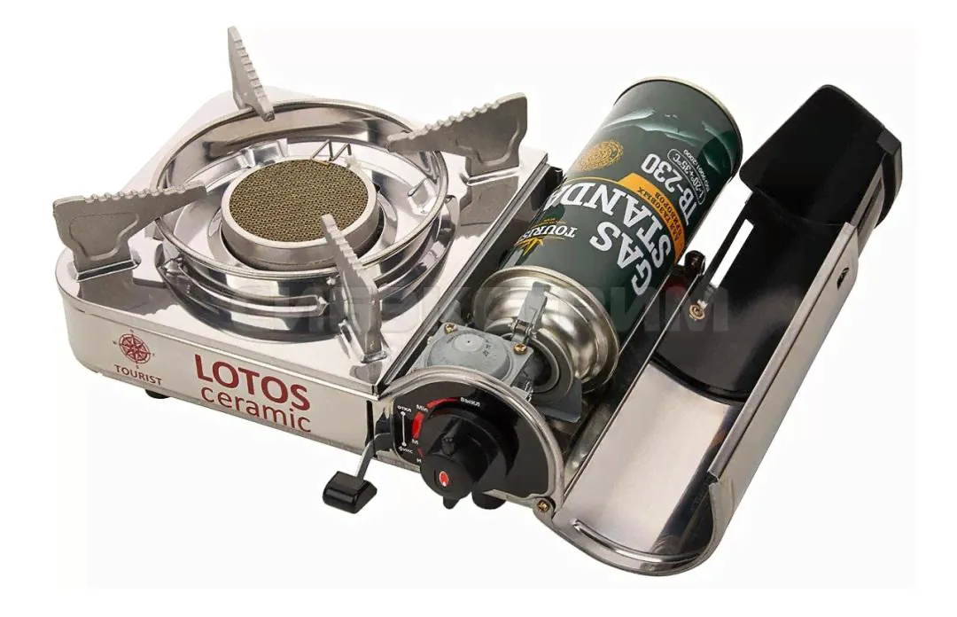 Плита газовая Tourist Lotos Ceramic TR-350 102х256х205 мм-1