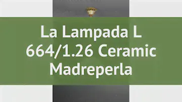 Люстра La Lampada L 664/1.26 Ceramic Madreperla обзор: где купить, характеристики