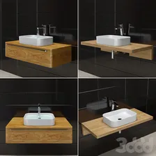 Умывальник RAVAK Ceramic Slim R - Умывальники - 3D модель
