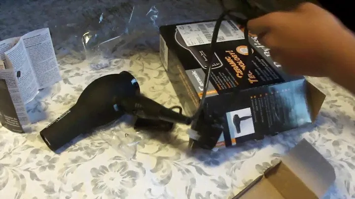 BaBylissPRO Ceramix Xtreme Dryer Unboxing And Testing