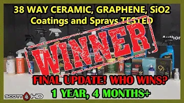 38 WAY CERAMIC COATINGS  Longevity Test - $9 to $1500 coatings FINAL UPDATE 18 - 1 YEAR 4 MO
