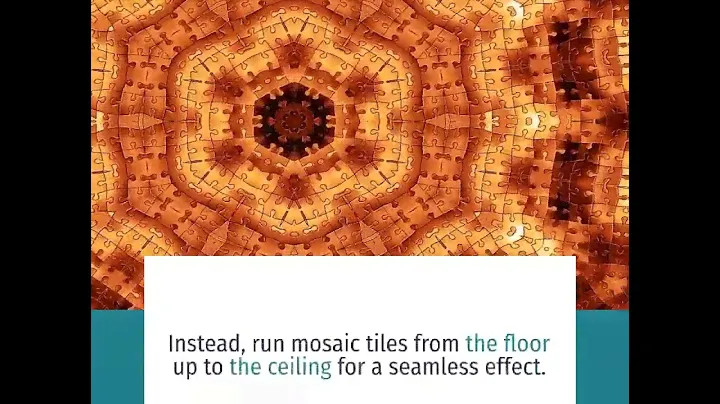 10 fresh bathroom design ideas No 3 - Mosaic Tiles