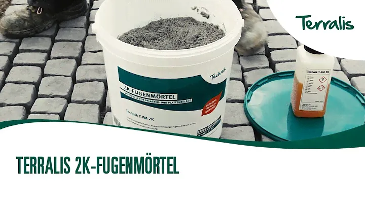 Fugenmörtel 2K | Verarbeitungsvideo | TERRALIS Galabau
