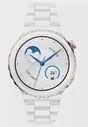 Умные часы Huawei Watch GT 3 Pro Ceramic, белый/ золотой (FRG-B19T)
