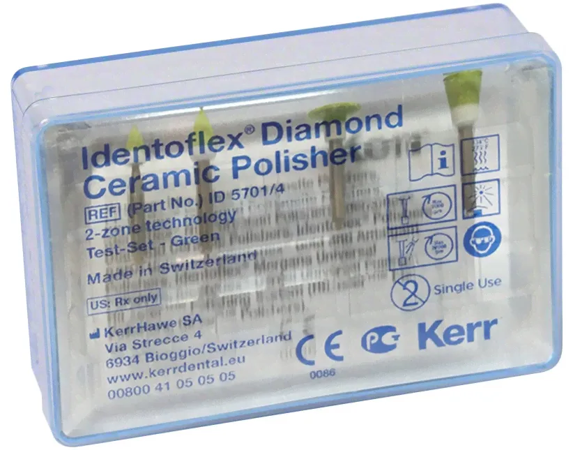 Полиры набор Identoflex™ Diamond Ceramic Polishers (4 шт) Kerr ID 5701/4-0