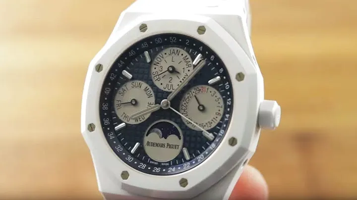 Обзор часов Audemars Piguet Royal Oak Perpetual Calendar White Ceramic 26579CB.OO.1225CB.01