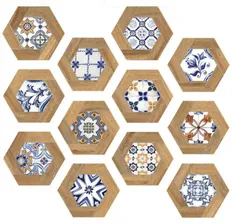 Керамогранит GADOR Matt Hexa (15 вариаций рис.) 23.2x26.7 от ITT Ceramic (Испания)