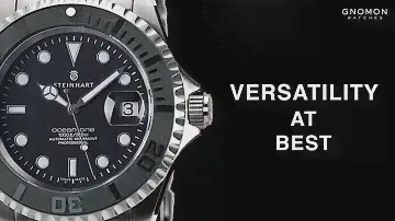 Steinhart Ocean 1 Black Ceramic for Gnomon