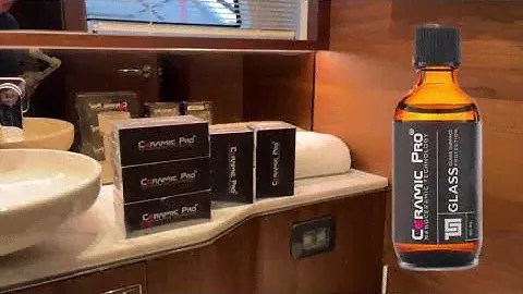 How to use Ceramic Pro Glass on a boat?