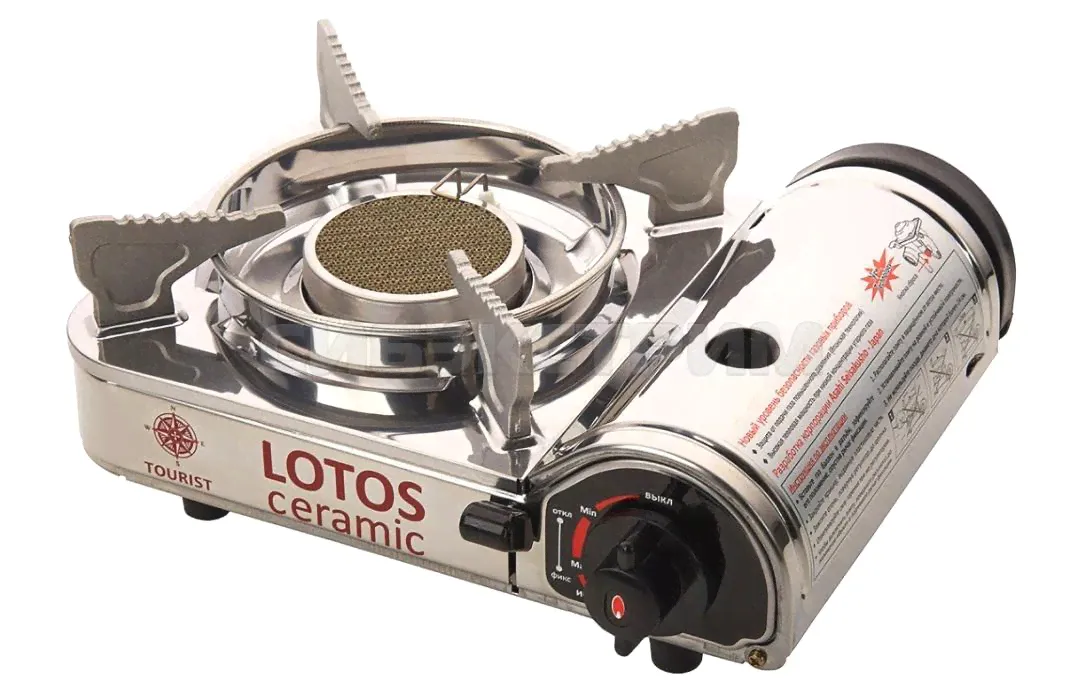 Плита газовая Tourist Lotos Ceramic TR-350 102х256х205 мм-3
