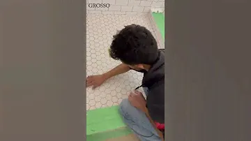 hexagonal ceramic mosaic tile