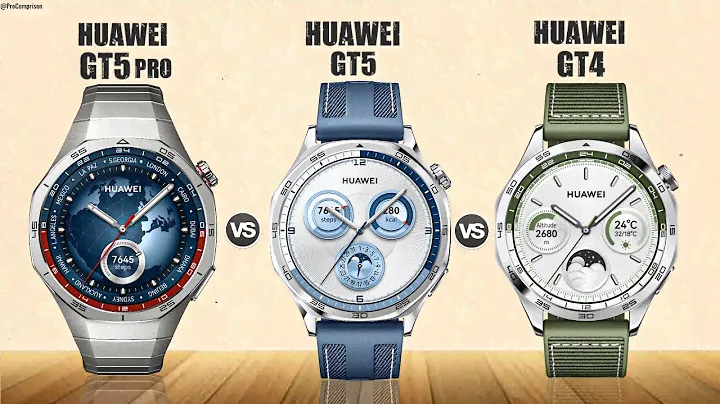 Huawei Watch GT 5 Pro vs Huawei Watch GT 5 vs Huawei Watch GT 4 || Comparison