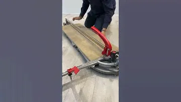 How To Cut 2 cm Hard Porcelain Tile with a Manual Tile Cutter