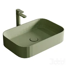 Раковина-чаша Ravak Ceramic R Slim 55 XJX01155002 Белая - Умывальники - 3D модель