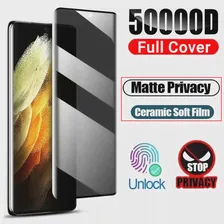 Samsung Galaxy Privacy Screen Protector - Thin Matte Ceramic Film, Anti Glare Anti Spy Screen Protector for Samsung Note Galaxy S8 S9 S10 S20 S21 S22 S23 8 9 10 10 20 FE Plus Ultra