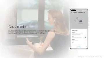 HUAWEI FreeBuds Pro - Choose a noise control mode
