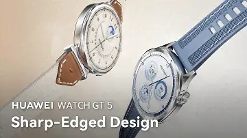 HUAWEI WATCH GT 5 – Sharp-Edged Design