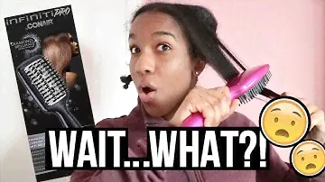 Conair Straightening Brush On Natural Hair