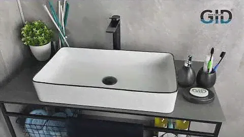 Цветная раковина для ванной Gid Nc9399