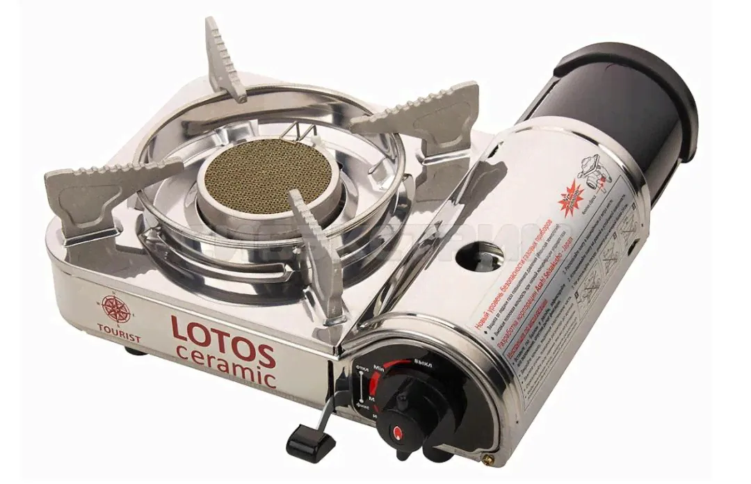 Плита газовая Tourist Lotos Ceramic TR-350 102х256х205 мм-2