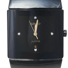 Rado Black Ceramic Jubile 152.0335.3 Men's Wristwatch 30 mm 465010 (lpn8700337)