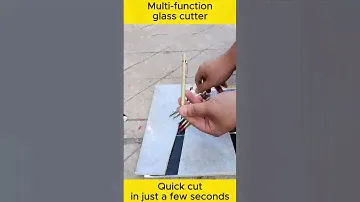 Multi-function glass cutter