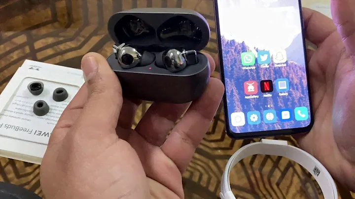 Unboxing HUAWEI FreeBuds Pro