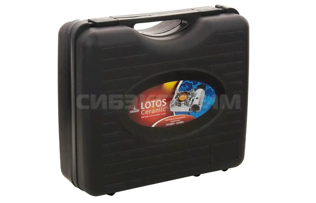 Плита газовая Tourist Lotos Ceramic TR-350 102х256х205 мм-0