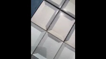 3D Macaron Glass Mosaic Tile