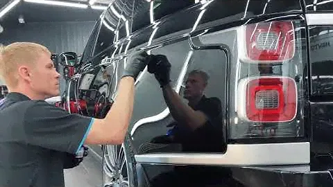 ГИБРИДНАЯ КЕРАМИКА HIKARI PRO 10H ЗАЩИТИЛА RANGE ROVER-обзор нанесения и результат наших партнеров