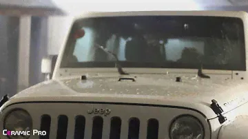 Ceramic Pro Rain is a Super Hydrophobic Glass Coating