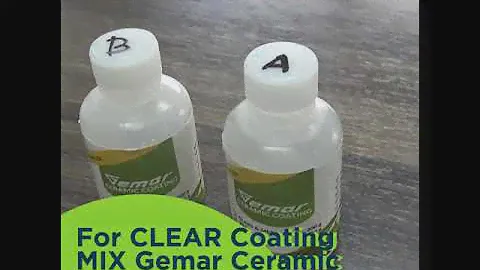 GEMAR CERAMIC COATING - Clear Coating for Tiled, Stone, Wood Floors (Gloss/Matte)