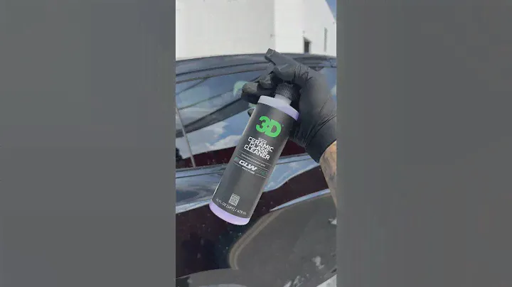 Drive safe in any conditions through improved visibility & glass clarity w/ SiO2 Glass Cleaner