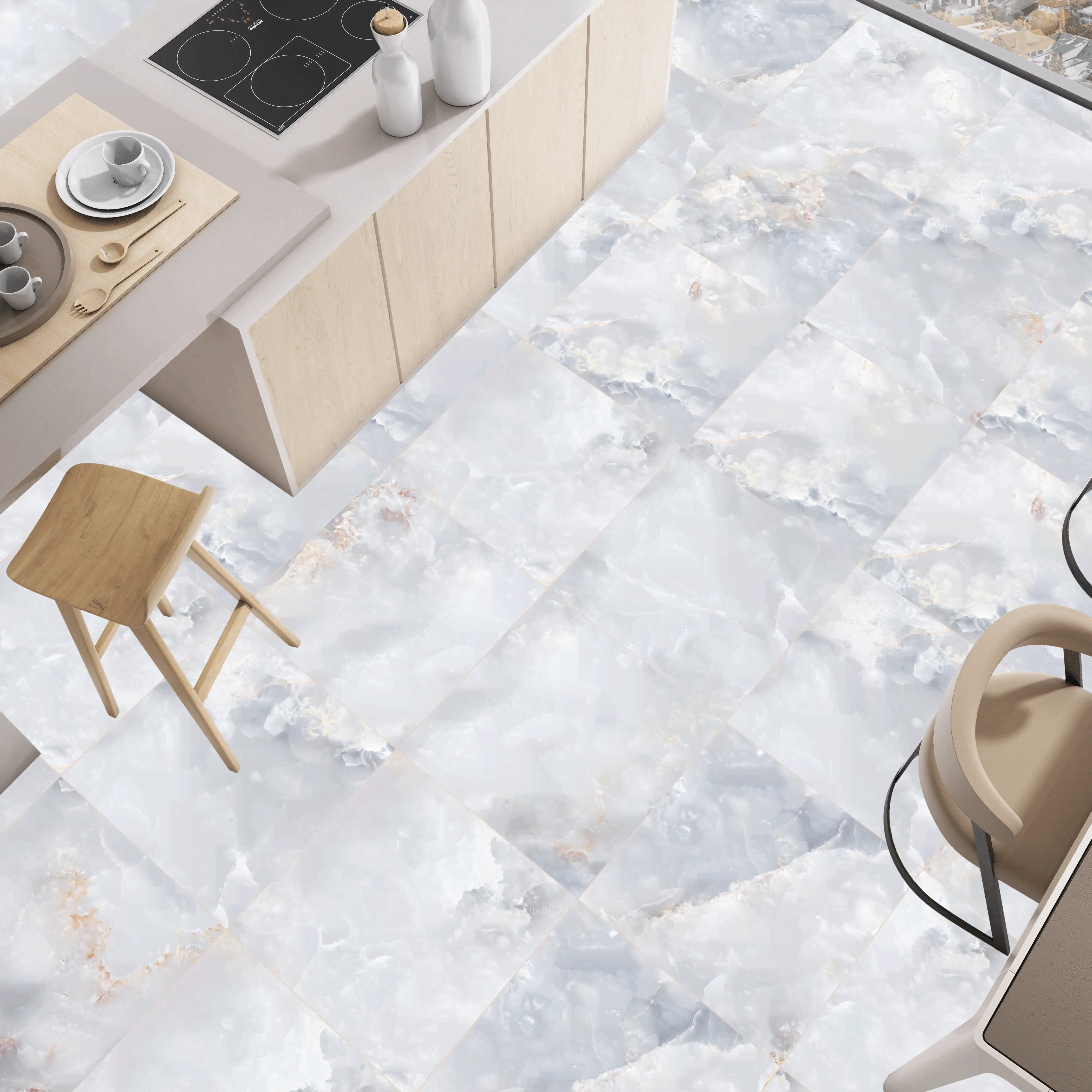 NT Ceramic Onyx NTT99503P Majestic 60x120 - керамическая плитка и керамогранит-1