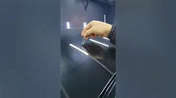 Zeus HyperQuartz Carbon elastomer polymer reformation demonstration on automotive paint