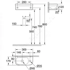 Grohe Euro Ceramic 36,9  (39327000)