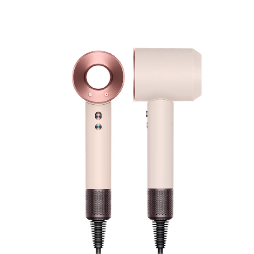 Фен Dyson Supersonic hair dryer Ceramic pink and rose gold, нежно-розовый